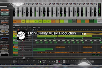 make custom hip hop beat or soundtrack for video and movie