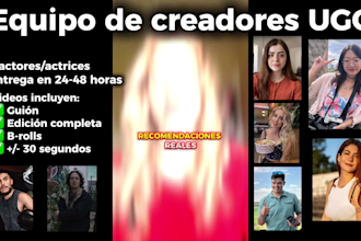 produce viral ugc ads in spanish that sell