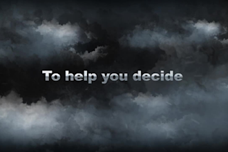 customize this video TRAILER lightning thunder water rain 12short texts and logo