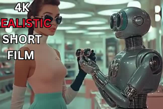 turn your idea or script into stunning ai short film promo video 3d film trailer
