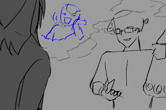 draw 2d line art 2d traditional lineart animation  video flipbook pencil sketch