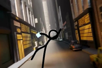 create custom stickman animation, stick figure and animated explainer video