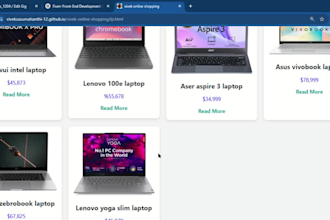 design a responsive website using HTML ,CSS and javascript