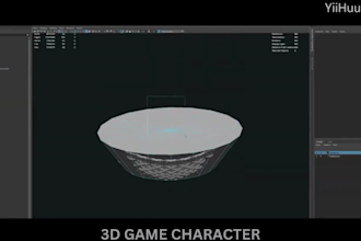 realistic 3d game character fortnite game character  for unreal engine game