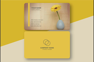 design modern minimalist business card