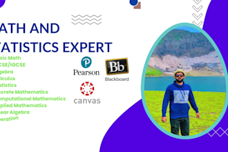 be your tutor math, mathematics, statistics, calculus expert
