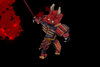 make custom minecraft 3d models, animations and textures