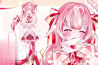 create and rig live2d vtuber model, 2d vtuber model, live 2d vtuber commission