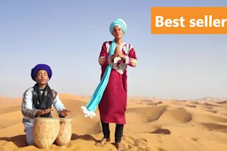 do happy birthday video from sahara dunes