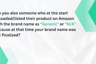 update amazon brand name on product detail page