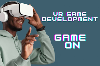 develop 3d VR game, unity game, metaverse game, multiplayer game, web3