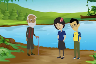 create 2d cartoon animation video 2d story and explainer video
