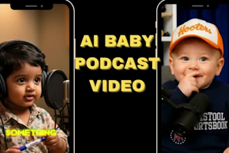 do ai baby podcast, ai news baby video, ai baby podcast viral video