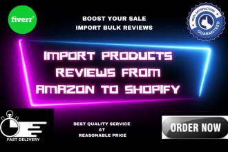 import review from amazon to your shopify