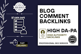 blog comment backlink for seo