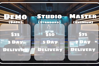 mix and polish your worship or gospel song for release