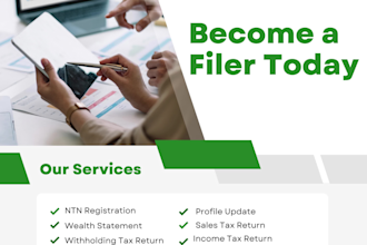 prepare and file income tax return with fbr pakistan