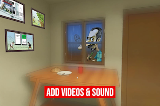 create a interactive 360 virtual tour with yours 360 panorama photos