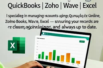 do bookkeeping in quickbooks, xero, zoho and wafeq for uae businesses