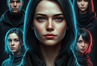 design ai brand identity and avatar art