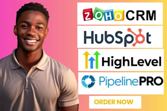 do gohighlevel hubspot pipelinepro rei reply zoho crm