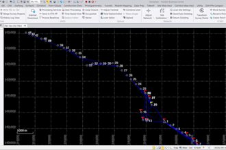 process gps gnss static data  with trimble business center tbc