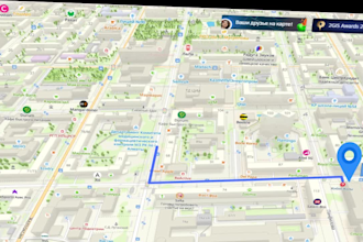 create animated geolocation map for your travel, delivery