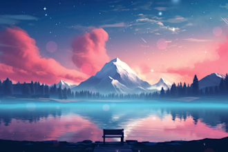 create relaxing lofi animation loops