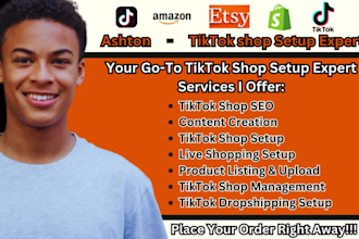 setup tiktok shop, USA tiktok shop setup, create non us resident tiktok shop