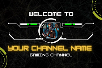 do make attractive thumbnail,live stream intro many more
