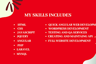 be your quick angular web and angular website developer