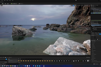 design 3d game environment 3d landscape design 3d level design for blender ue5