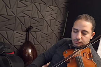 perform violin,saxophone,clarinet and cello solos without music sheets