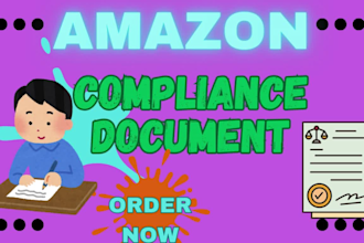 amazon compliance document certification specialist product creation expert