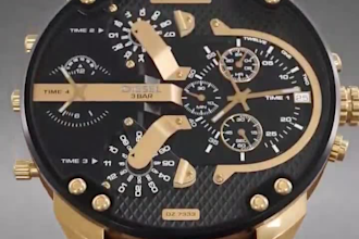 render a cgi 3d wristwatch animation, watch face, smart watch, 3d fashion watch