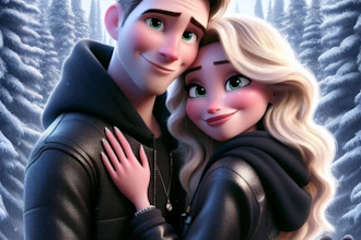 create disney pixar style 3d cartoon portraits