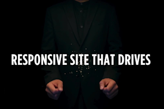 build a responsive business website that drives results