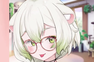 draw male or female 2d vtuber model, 2d vtuber rigging, vtuber outfit design