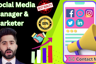 be your expert social media manager and digital marketer