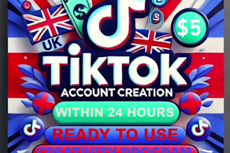 create UK tiktok accounts without a VPN