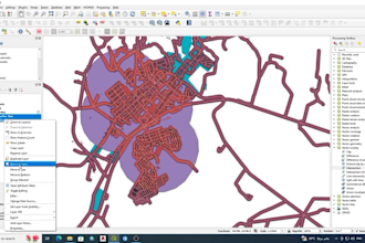 perform any spatial analysis, gis mapping, arcgis  qgis