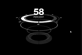 create landing page loader, animation svg and lottie convert