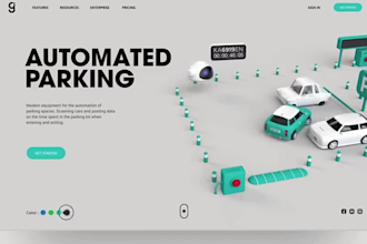 do 3d website, 3js, webgl, web flow, 3d interactive website, spline animation
