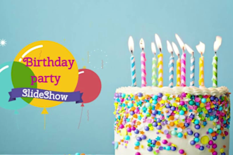 professionally create a slideshow video of your pictures