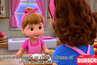 create 3d ai nursery rhymes, kids songs