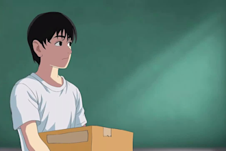 animate your character in anime style 2d cartoon video