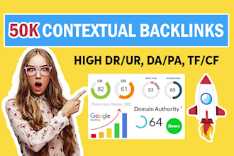 build high quality contextual SEO dofollow backlinks