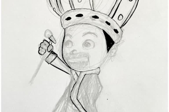draw a cute chibi character for you