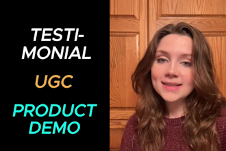 be your american female spokesperson and ugc creator