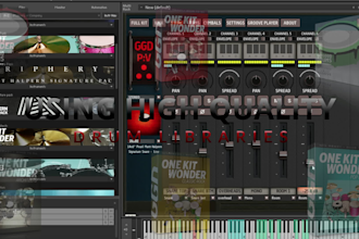 create realistic midi drums for prog, metal, djent and rock
